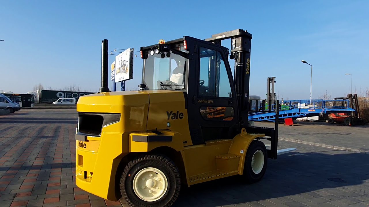 Motostivuitor Diesel marca Yale, model GDP80VX