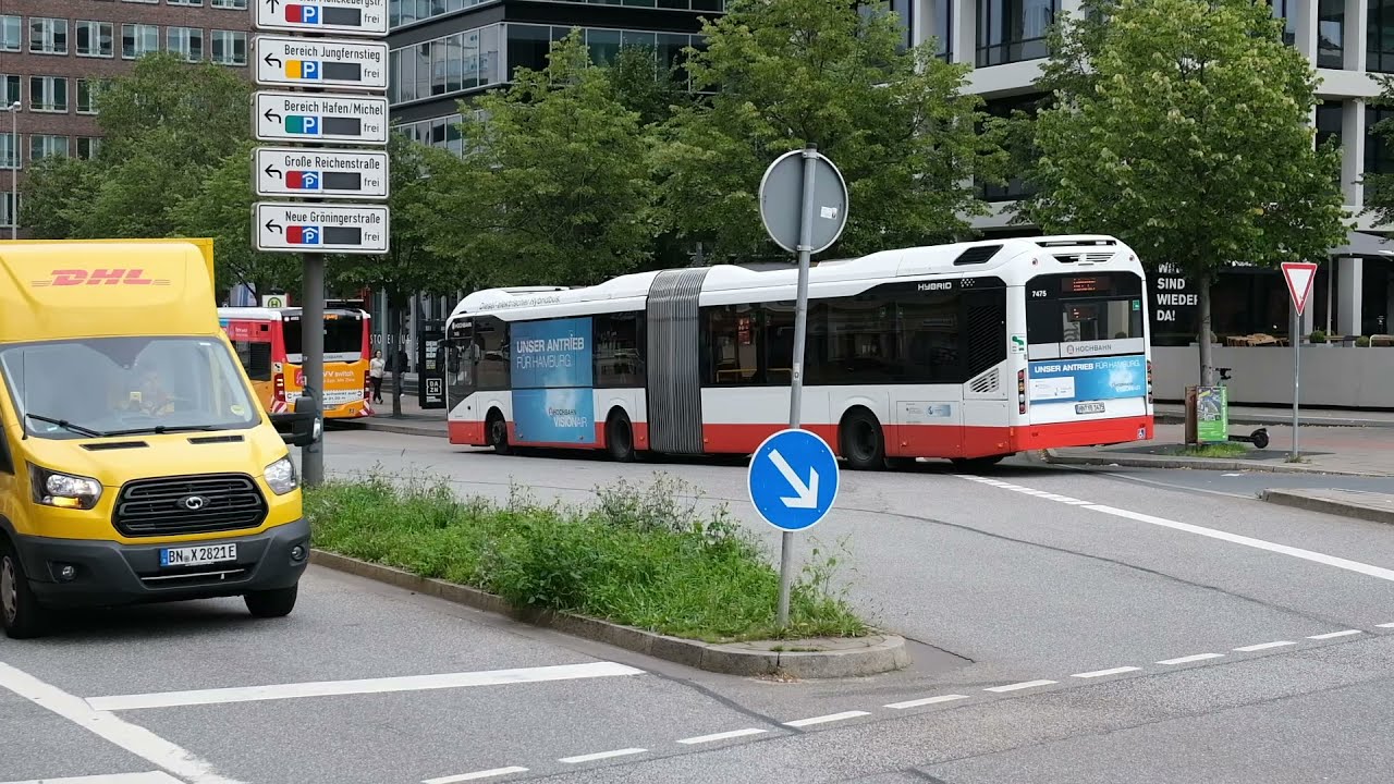 Buses Hochbahn in Hamburg Germany  19/09/2021