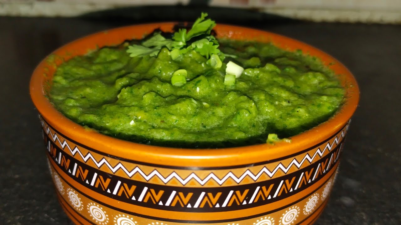 Tandoori Green Chutney | Smoky &Spicy green chutney by Cooking Kahani #ankitamoghariya