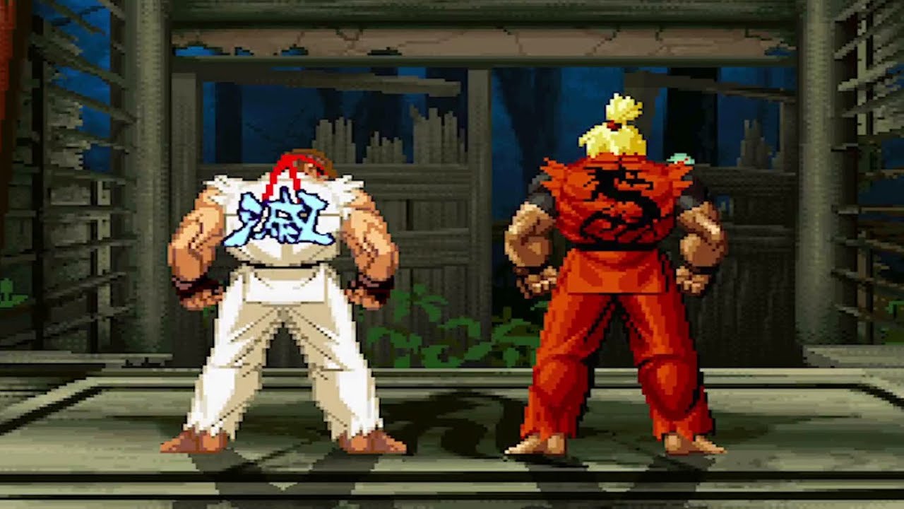 MASTER GOD RYU VS DRAGON KEN