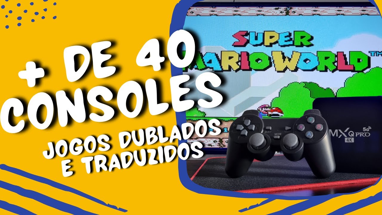 Como transformar TVBOX em um GAMEBOX  (Video Game Retrô) - Tutorial Passo a Passo - Gratis + BONUS