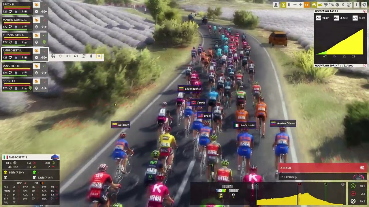 Pro Cycling Manager 2016 ep43 Tour of Malaysia stage 3 gameplay - No Commentarry