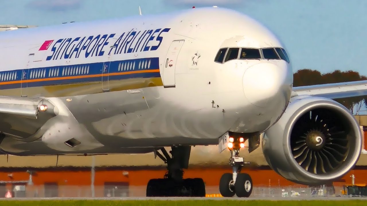 Singapore Airlines Fleet Showcase | A330 A350 A380 B747 B777 | Melbourne Airport Plane Spotting