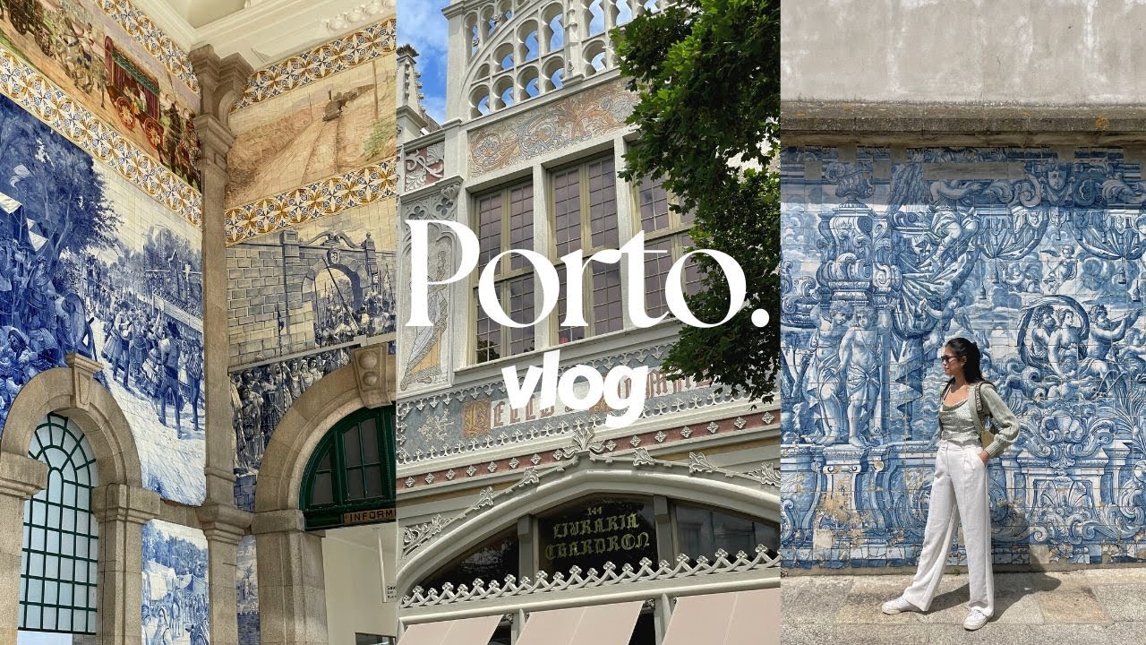🇵🇹 Porto Vlog | eating LOTS of food in porto portugal, douro river, exploring different beaches etc