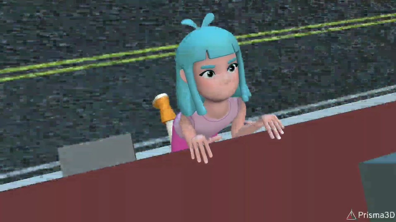cliffhanging girl city part 1