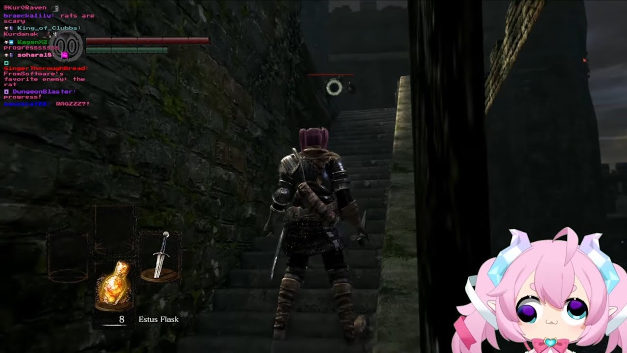 Chibidoki Streams Dark Souls: Remastered