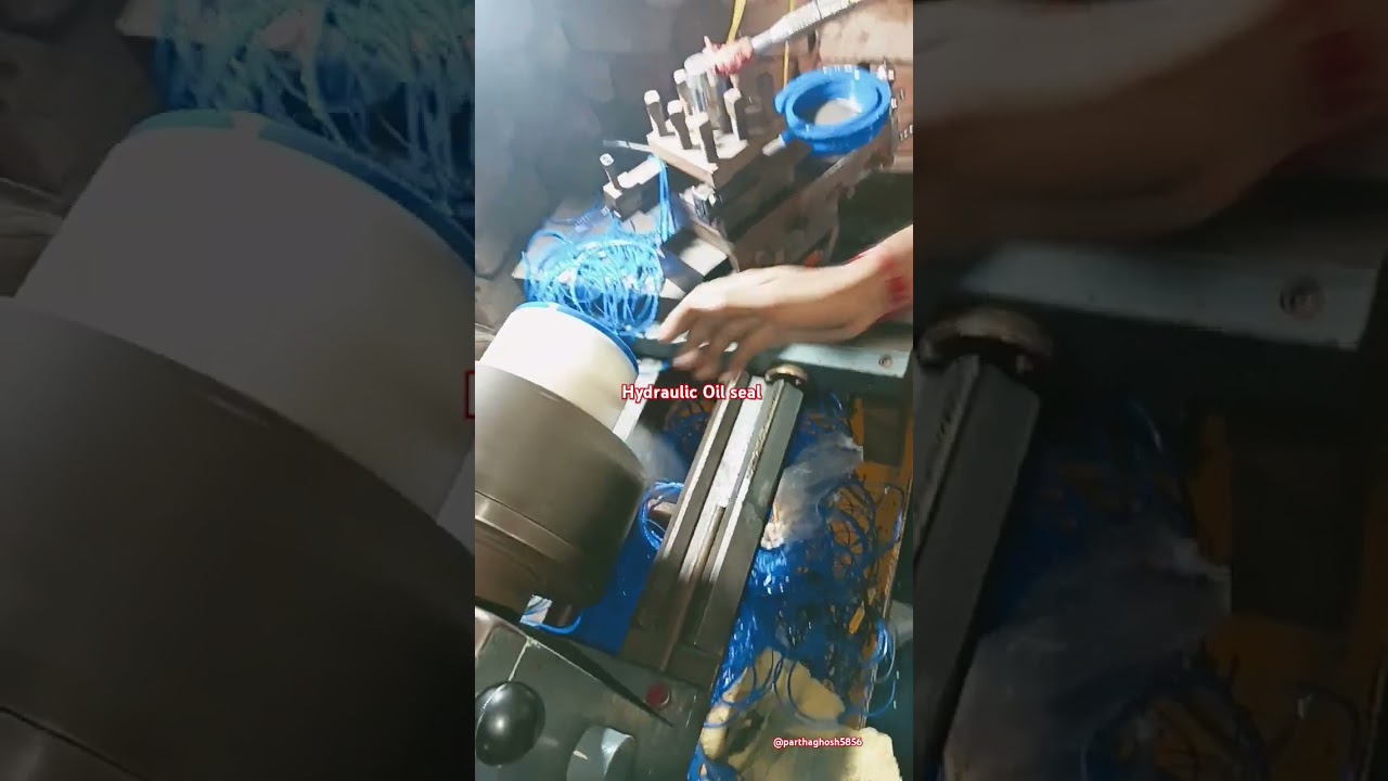 hydraulic Oil seal🤫👍👍🙏#realtimevideos # hydraulic# Oil seal#youtubeshorts #india
