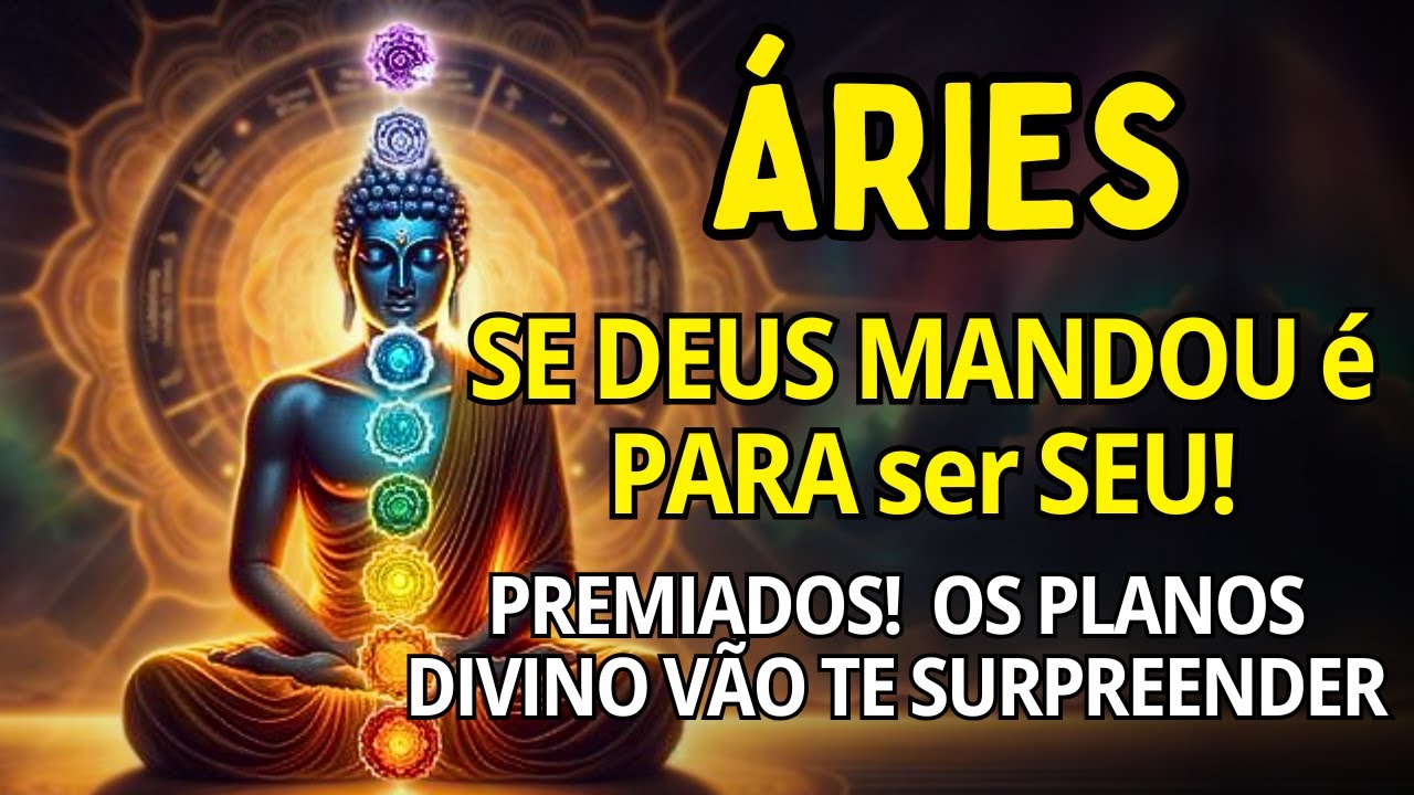 ÁRIES ♈ INSUPERÁVEL! OS PLANOS DIVINO VÃO TE SURPREENDER😱 PREMIADOS! ALGUÉM MADURO E COM DINHEIRO...