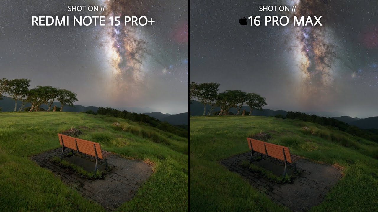 Redmi Note 15 Pro Plus VS iPhone 16 Pro Max | Night Mode Camera Test 