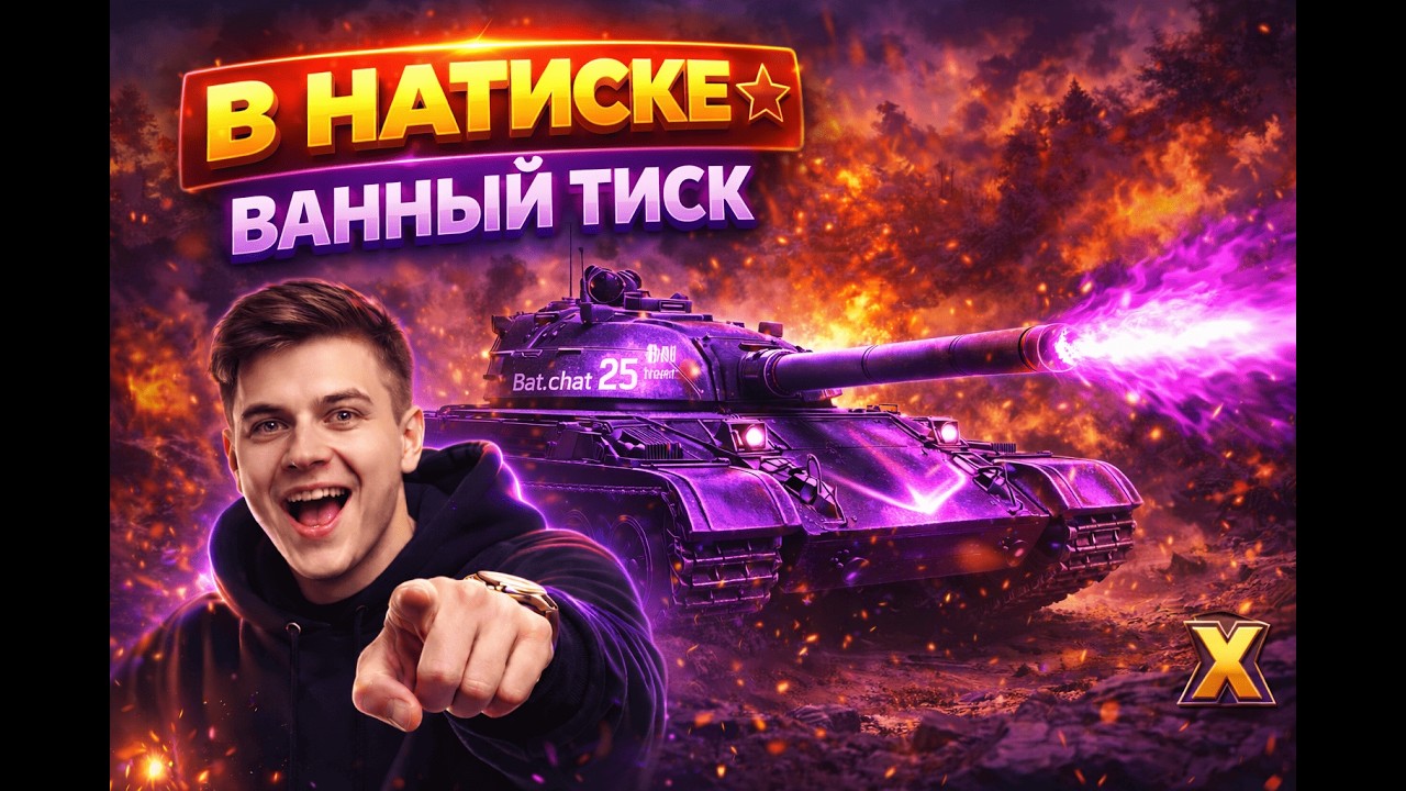 BChat 25 t в натиске 💥 Фиолетовый барабан X уровня