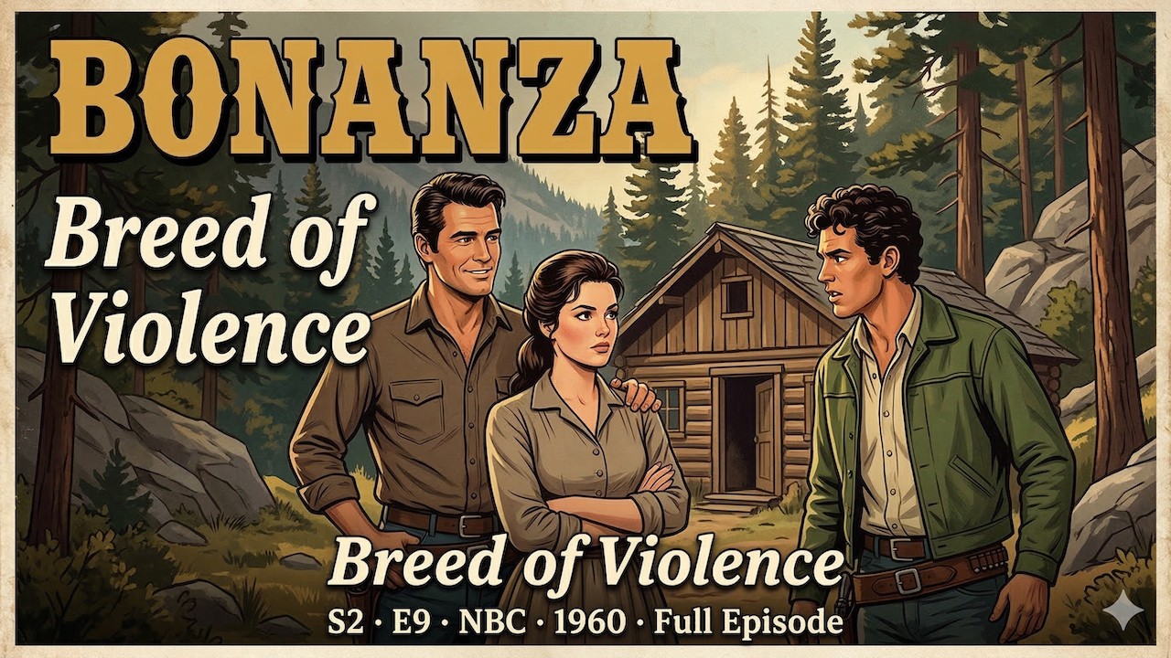 Bonanza, Ep.3 – Breed of Violence | Classic Western Drama | Full Episode