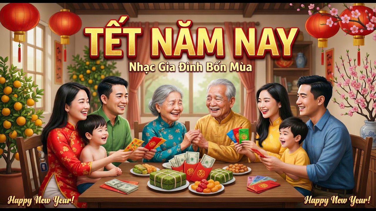 Nhạc AI vui, gia đình xum họp Tết - TẾT NĂM NAY Nhạc vui gia đình xum họp Tết - TẾT NĂM NAY