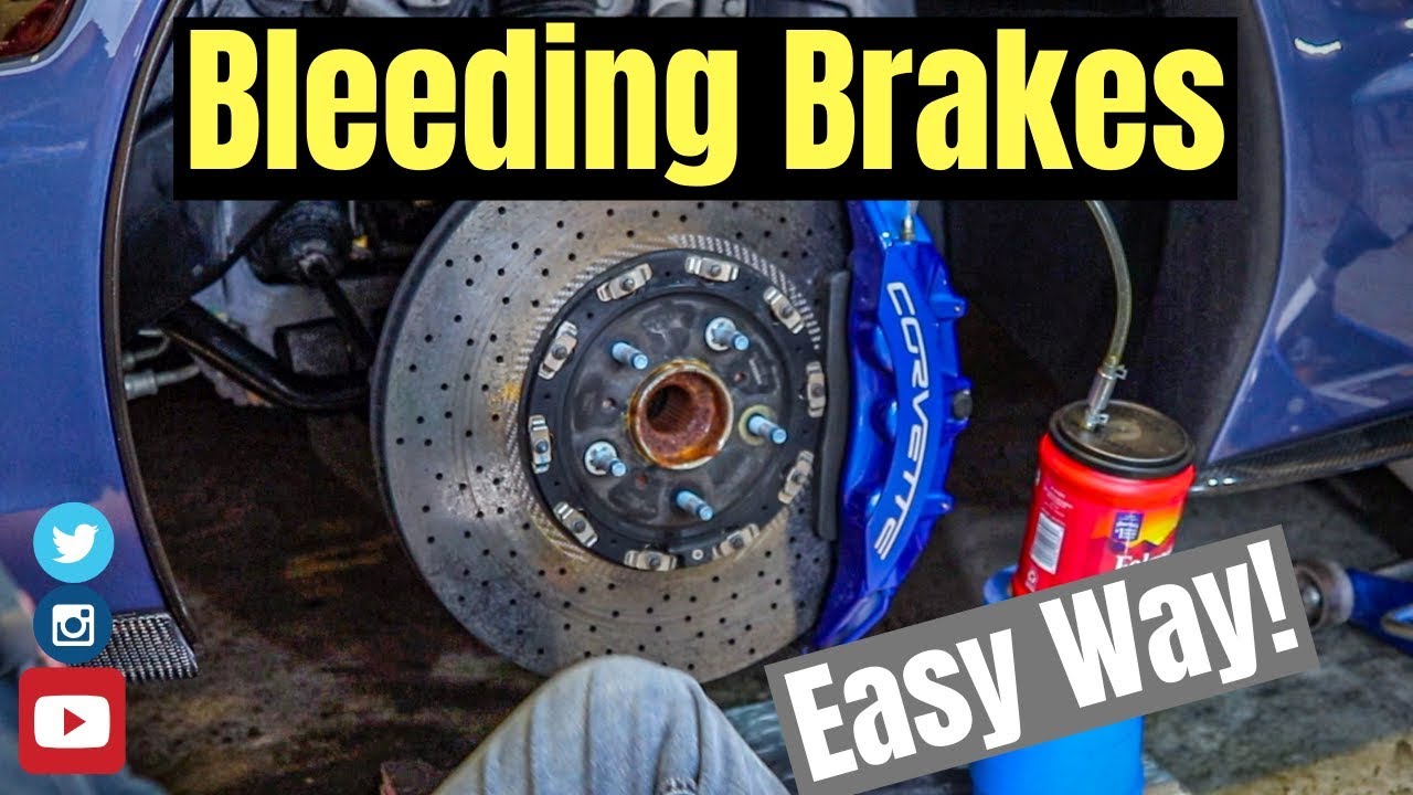 BLEEDING BRAKES - 1 & 2 Person Method