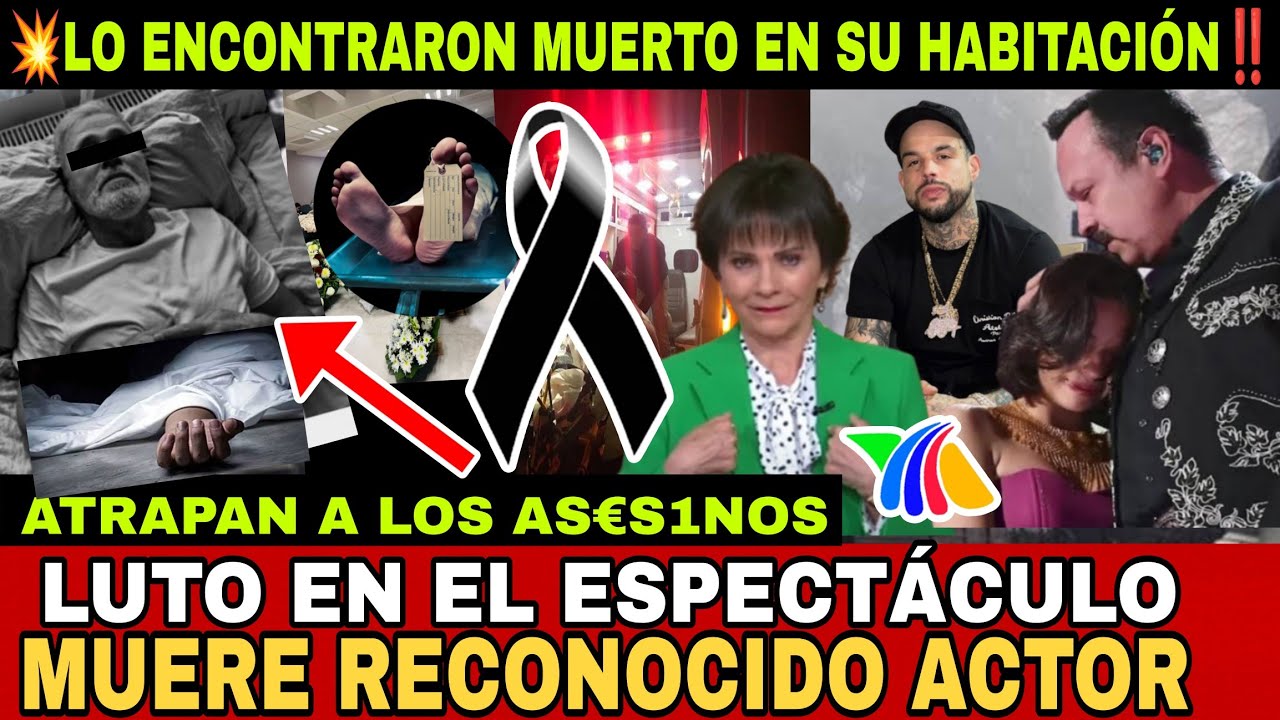 ✝️LUTO EN EL ESPECT&Aacute;CULO: MUERE FAMOSO ACTOR EN EXTRA&Ntilde;AS CIRCUNSTANCIAS 😢🕯️
