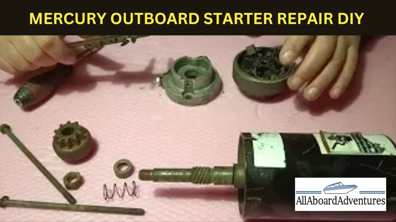 Mercury Outboard Starter Repair DIY