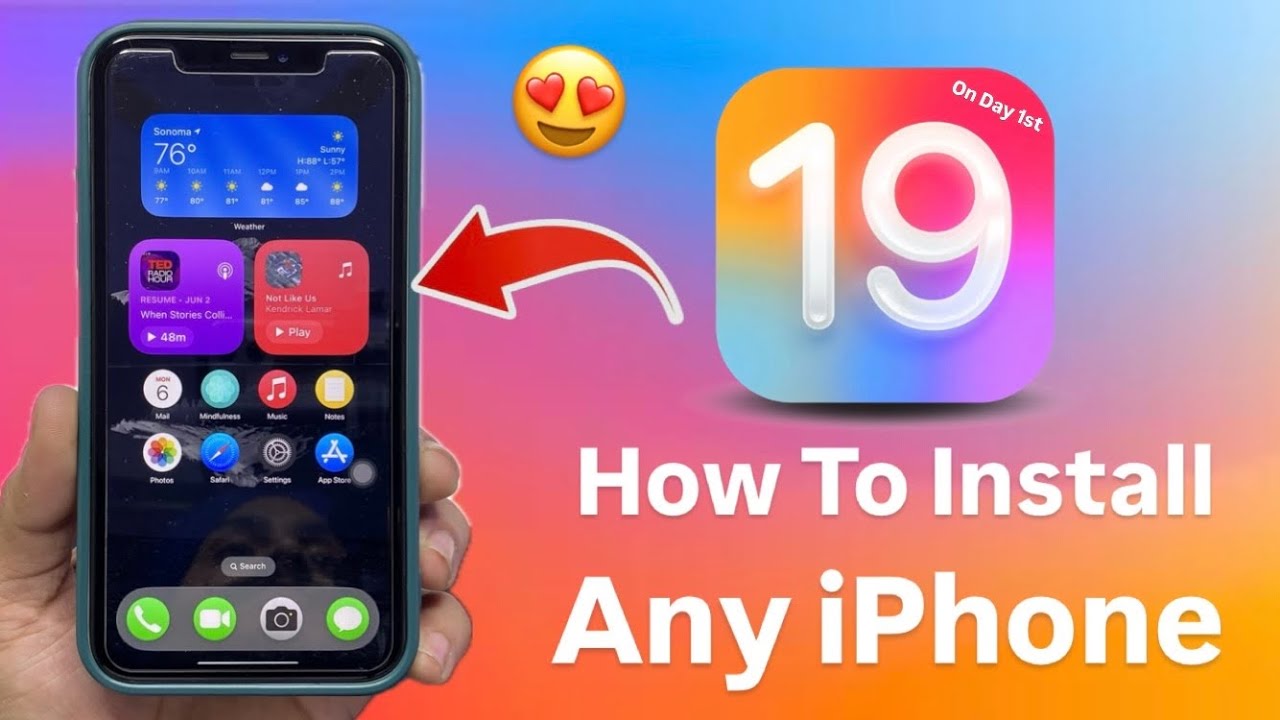 iOS 19 Beta Download- How to Install & Download iOS 19 Beta on Any iPhone- On 1st Day