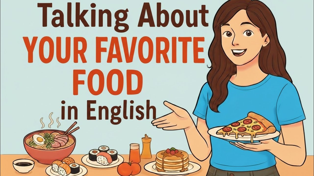 Talking About Your Favorite Food | Easy English Conversation Podcast 