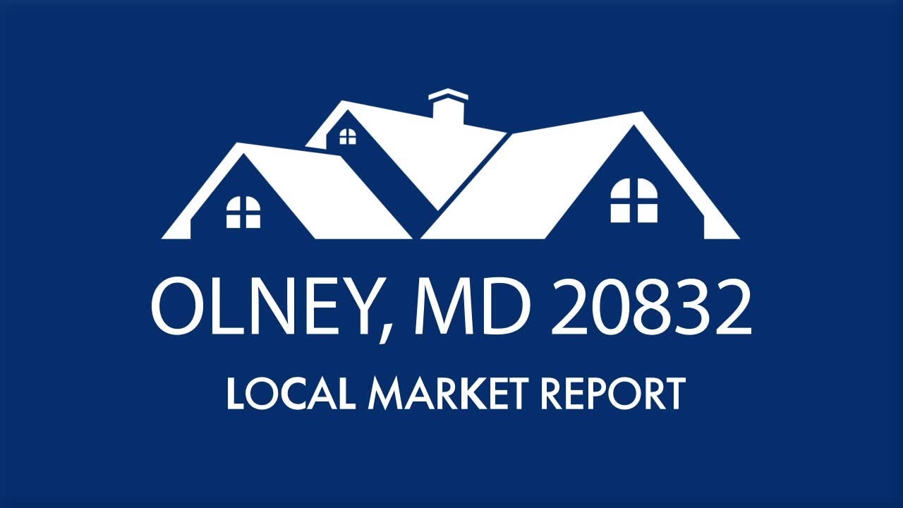 Check out this local market update for Olney, MD 20832 20832!