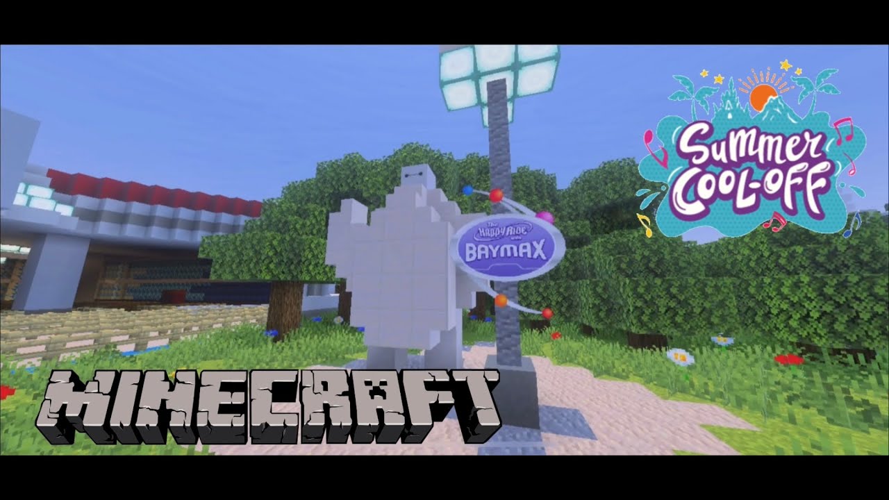 [Minecraft]新曲ver. ベイマックスのハッピーライド -Carring Happiness-