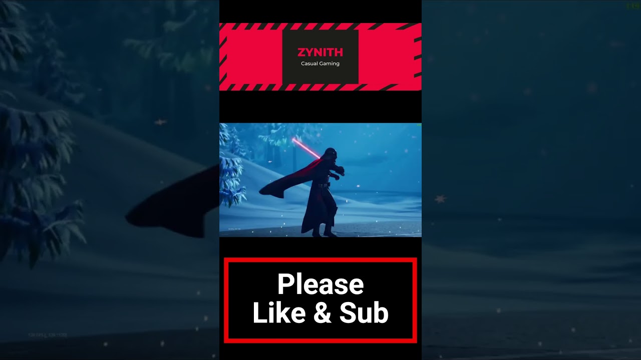New Star Wars update in Fortnite today! it's sick!