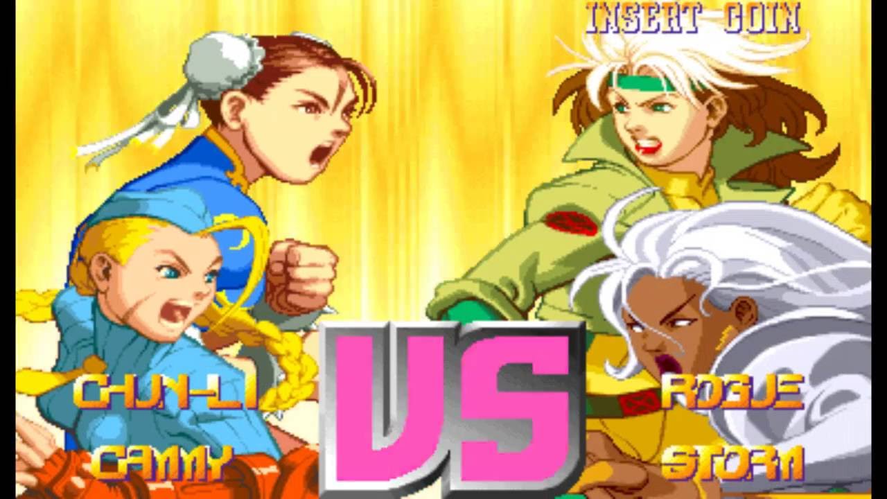 X Men VS Street Fighter - Chun Li and Cammy