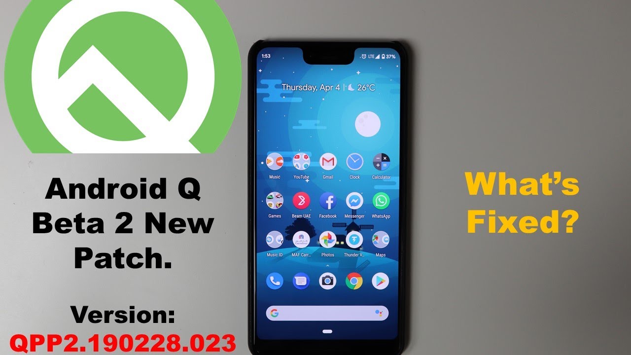 Новый патч для Android Q Beta 2. Что он исправляет? (Практическое руководство) &mdash; Версия: QPP2.190228.023