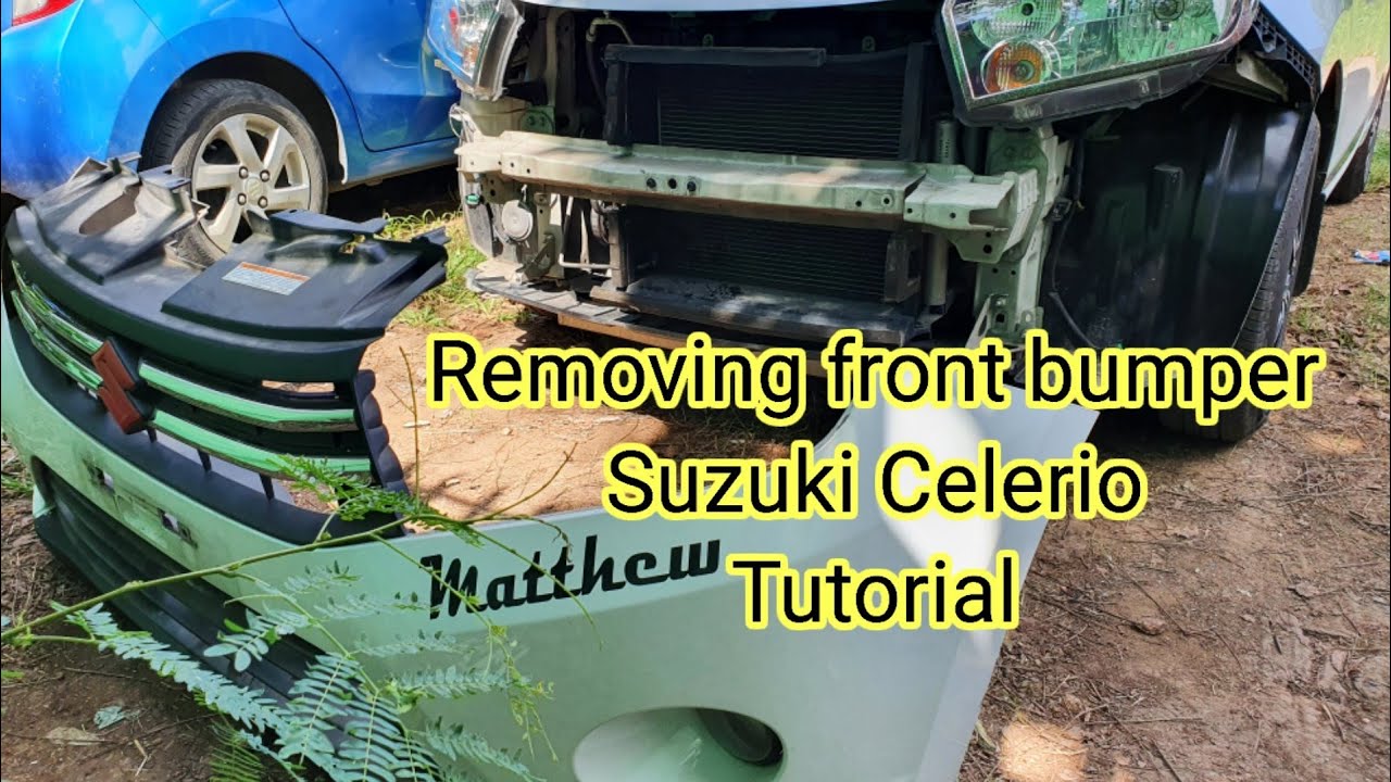 How to Remove Front Bumper of Suzuki Celerio