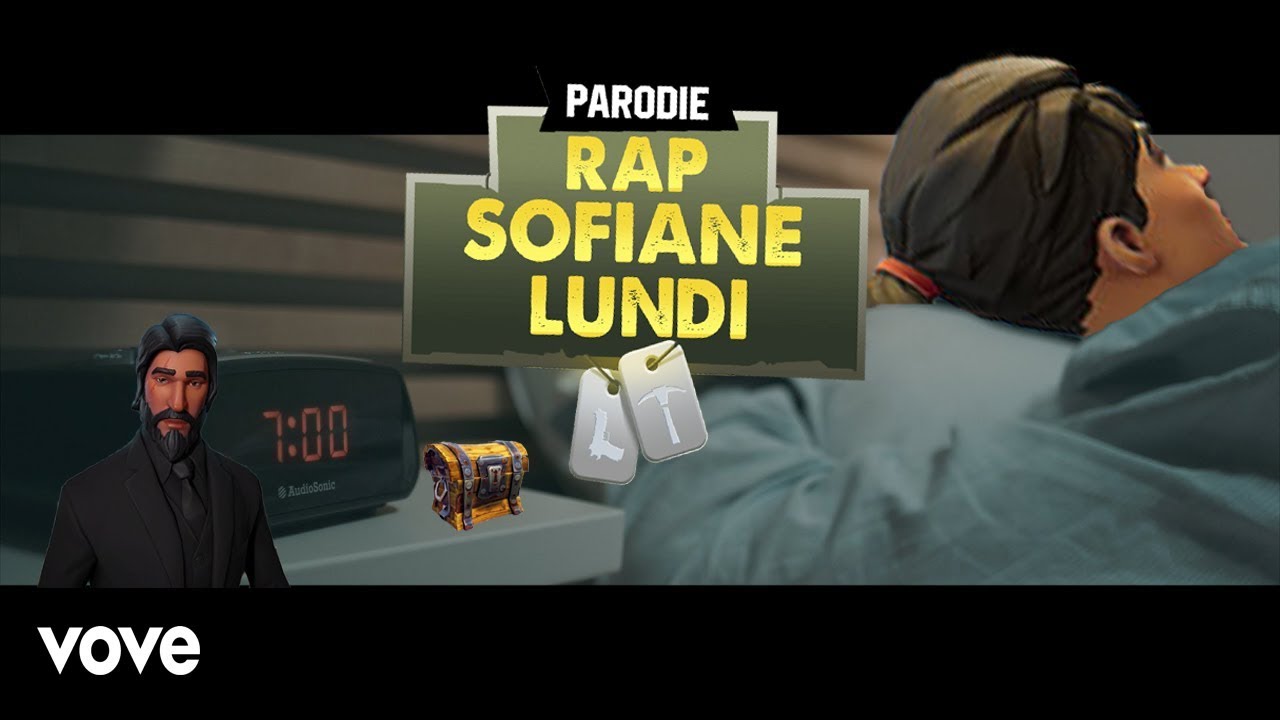 SOFIANE -  Lundi [Parodie Fortnite]