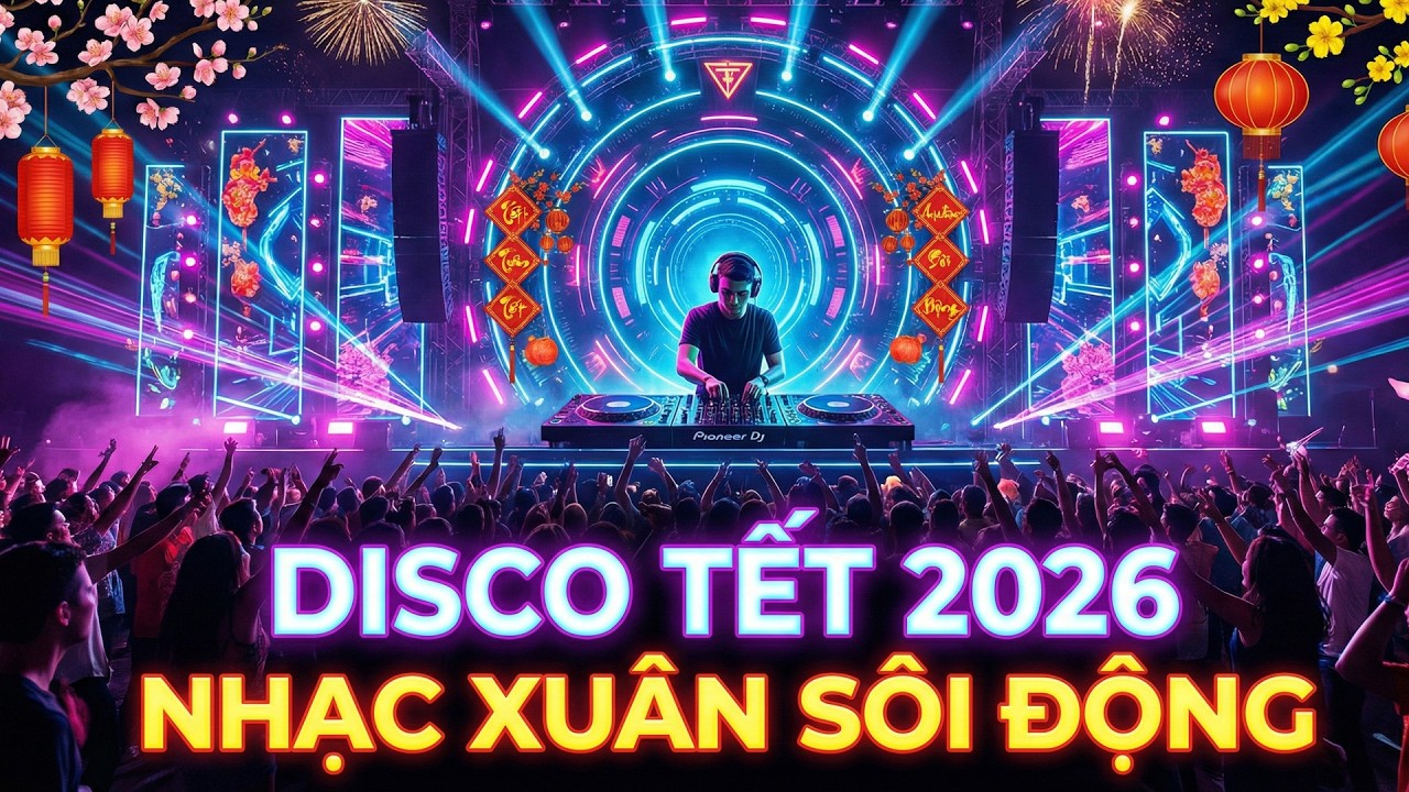 Set Nhạc Disco Tết 2026 | Nhạc Xuân Sôi Động – Cao Trào Rộn Ràng – Nghe Là Thấy Tết