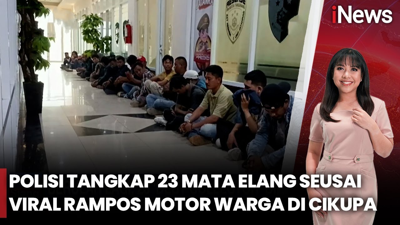 23 Debt Collector Ditangkap Usai Cegat Pengendara di Cikupa Tangerang| iNews Siang (12/9)