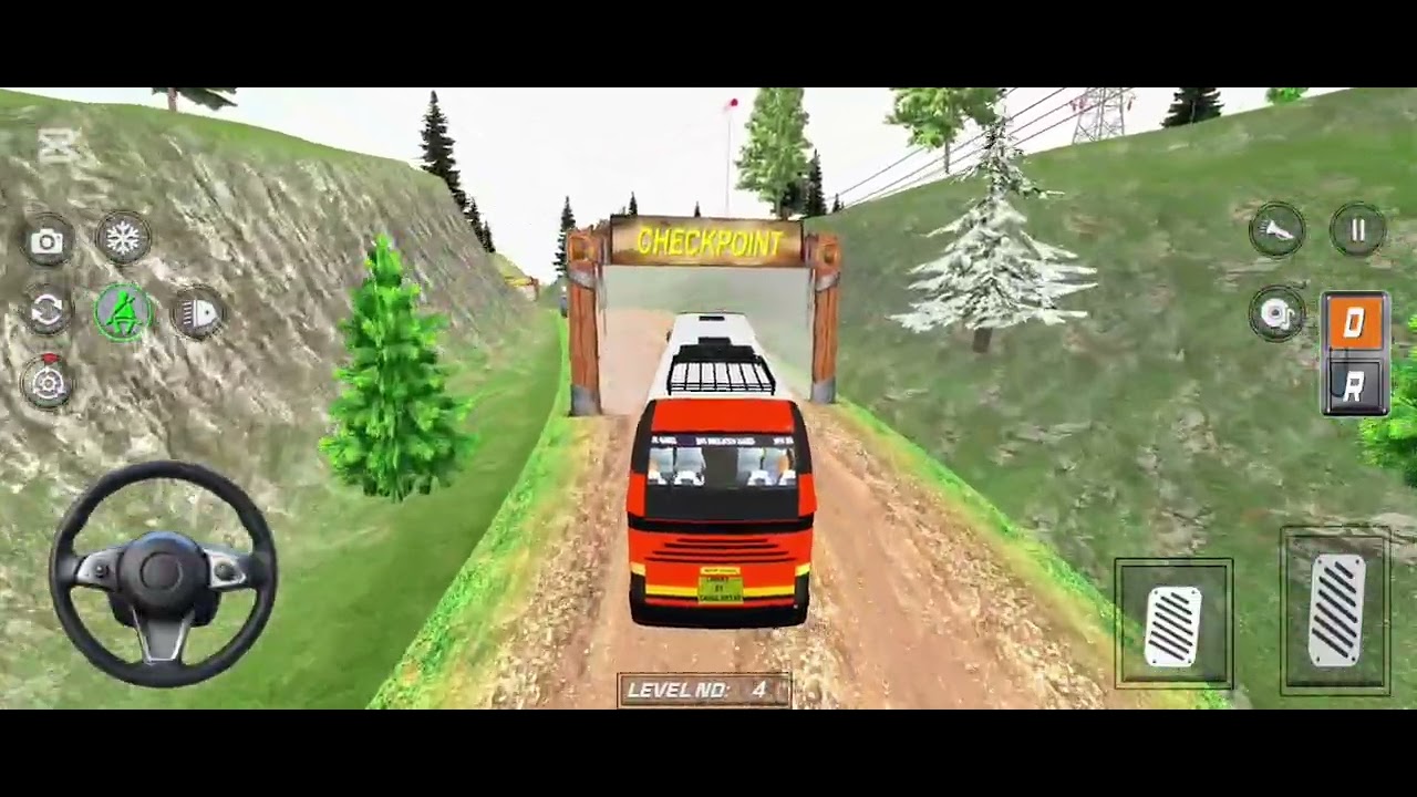 Bus Simulator 2024 🚍 | Passenger Pickup Mission | Realistic Offroad Bus Driving Android 🔥