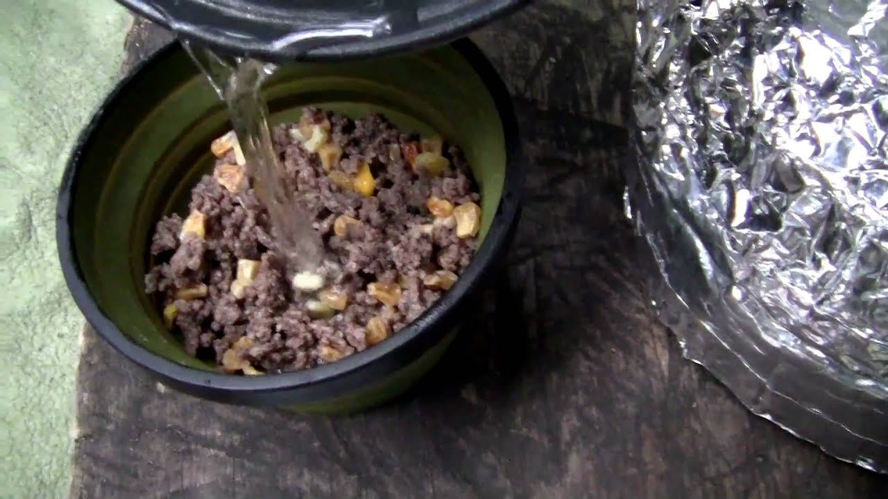 Rehydrated Beef & Bean Burritos