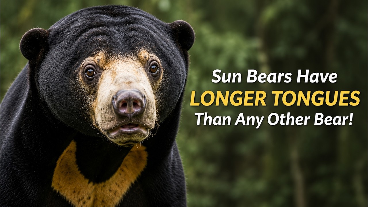 Sun Bear Incredible facts