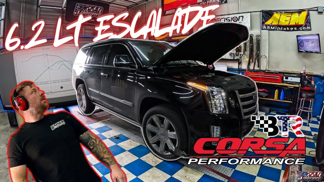 BTR Cammed 2017 6.2 LT Escalade with Corsa exhaust package