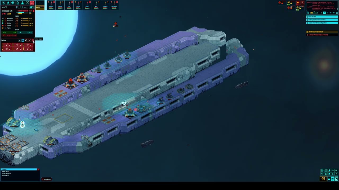 Space Haven BONUS - EndGame Ship V Ship Combat