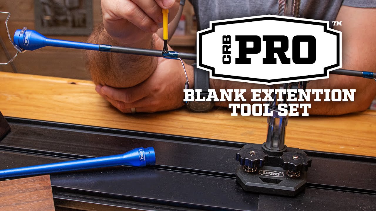 Product Showcase: CRB Pro Blank Extension Tool Set | Best for Building Multi-Piece Fishing Rods!