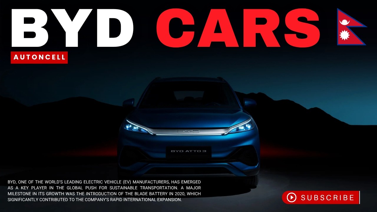 BYD Cars Price in Nepal 2026 (Update) | BYD EVहरुको नेपालमा मूल्य र विशेषताहरु
