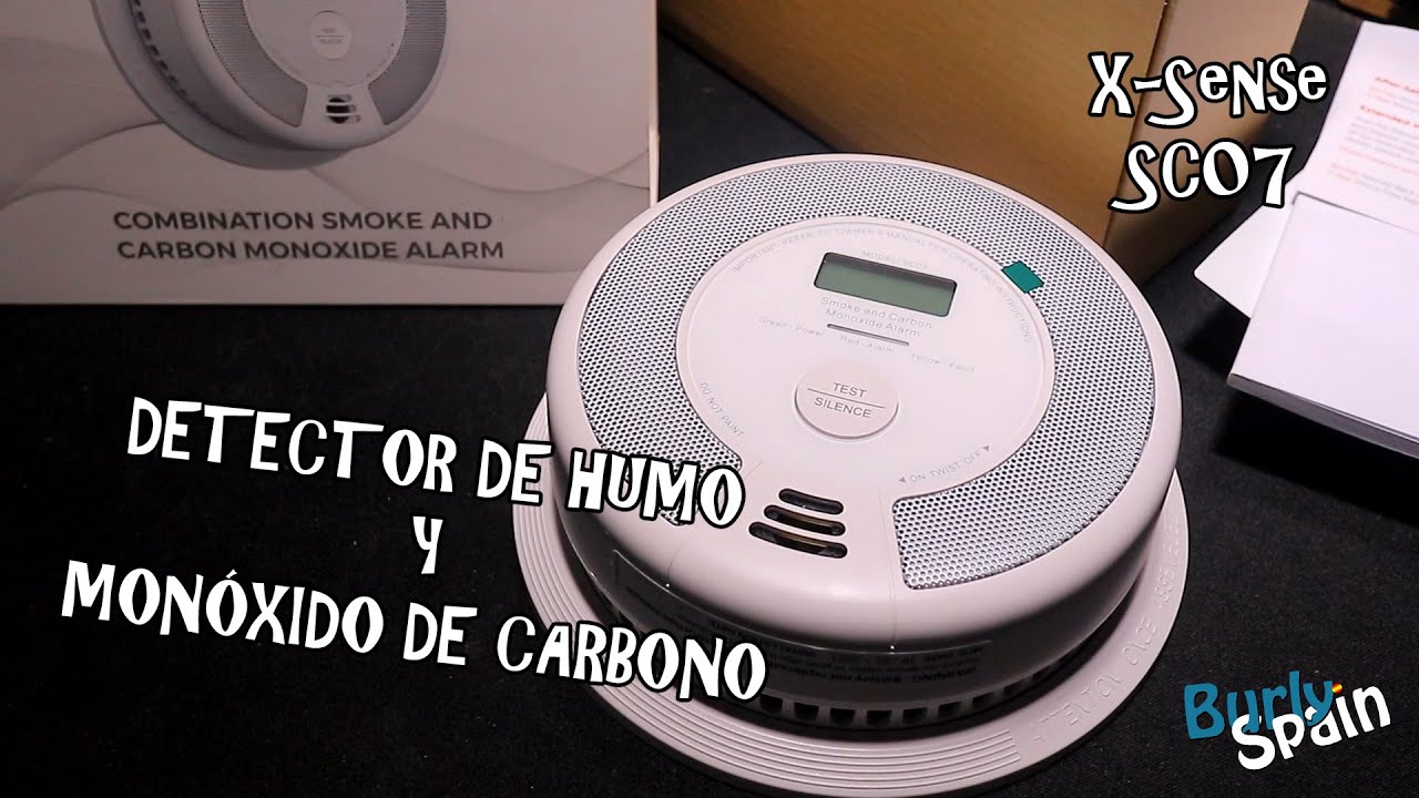Evita el peligro: Detector de humos y Monóxido de Carbono X-Sense SC07, ¡10 años de funcionamiento!