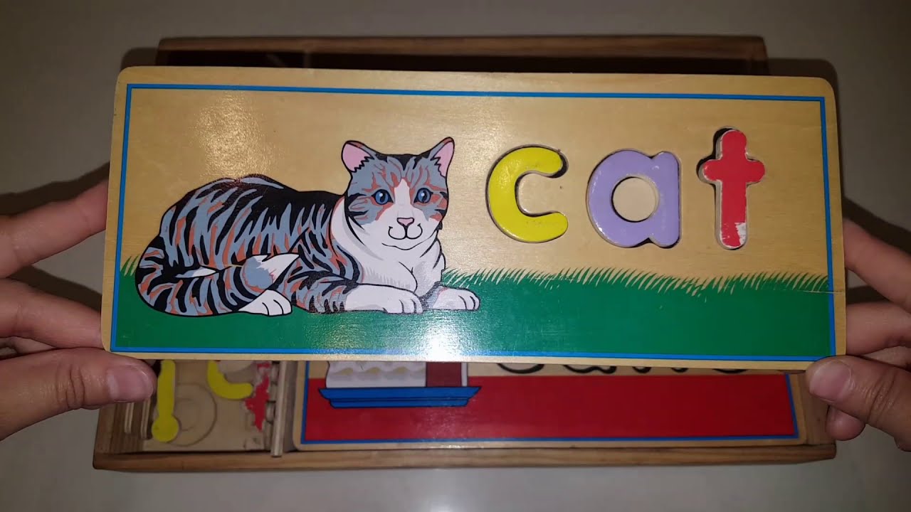 Three Letter Words | Four Letter Words | Wooden Alphabets Toys for Kids | Phonics Toys for Kids