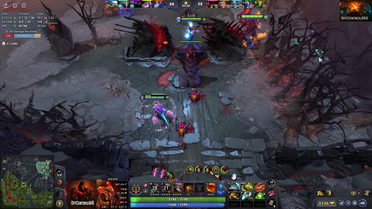 Absolute Madness in Dota 2 Ranked 😂🔥 Come Hang Out Live!