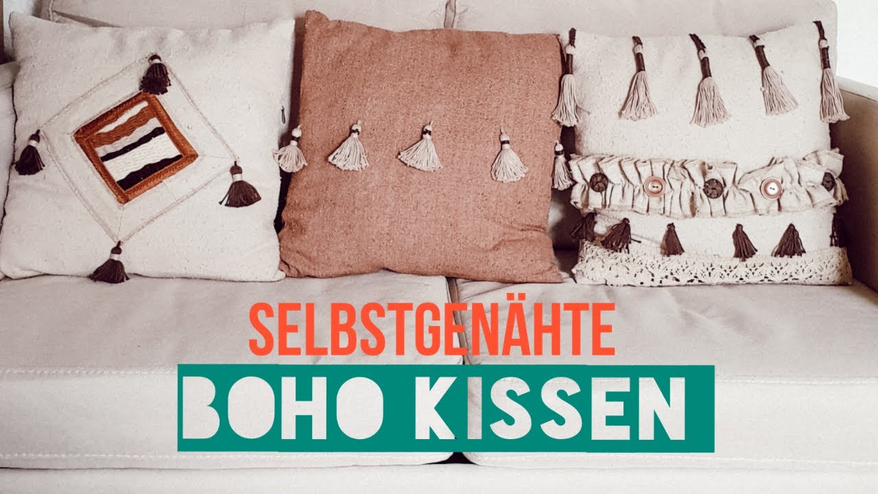 DIY Kissenbezüge im Boho-Style