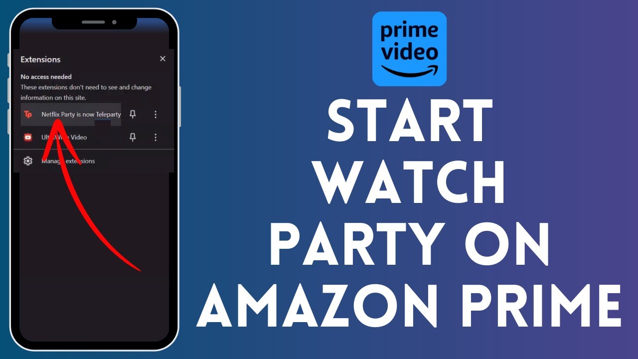 How to Start Watch Party on Amazon Prime (2024) | Amazon Tutorial