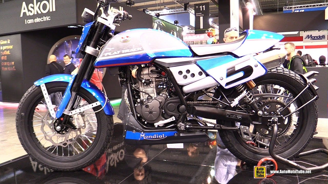 2019 Mondial Flat Track 300 Motorcycle - Walkaround - 2018 EICMA Milan