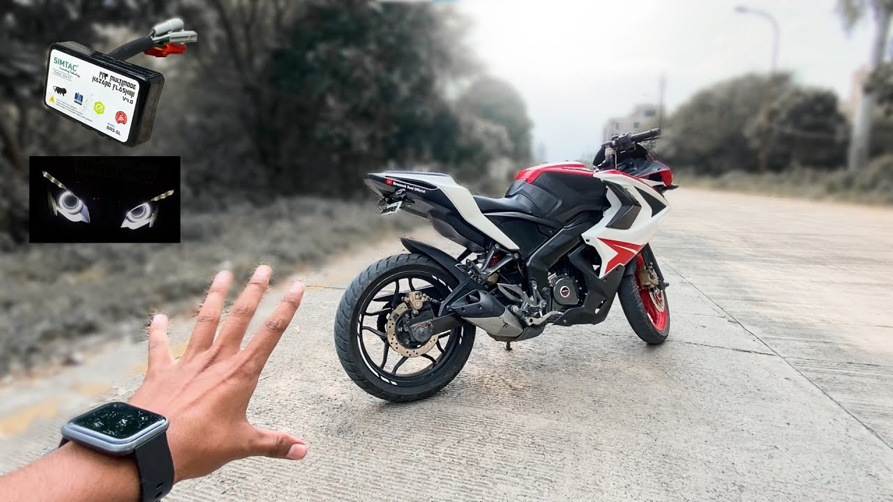PULSAR RS200 BASIC MODIFICATION 😍