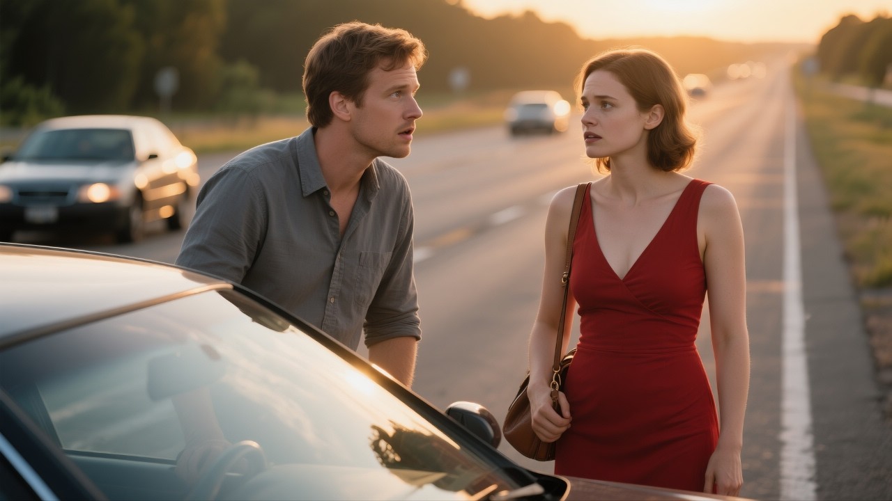 “A Billionaire Single Dad Fixed a Waitress’s Car — Then Realized She Was His First Love”