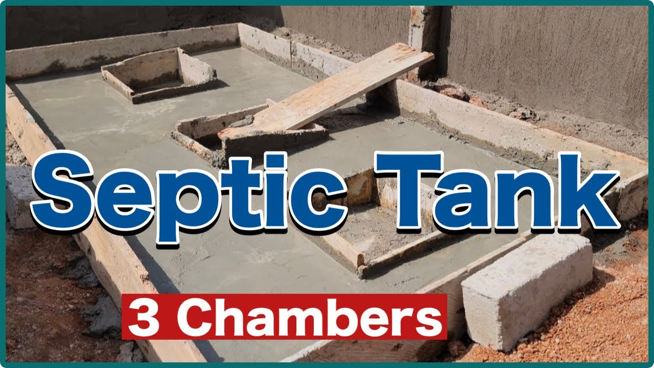3 Chambers Septic Tank And Total Cost || Building A House In Ghana || Episode 40
