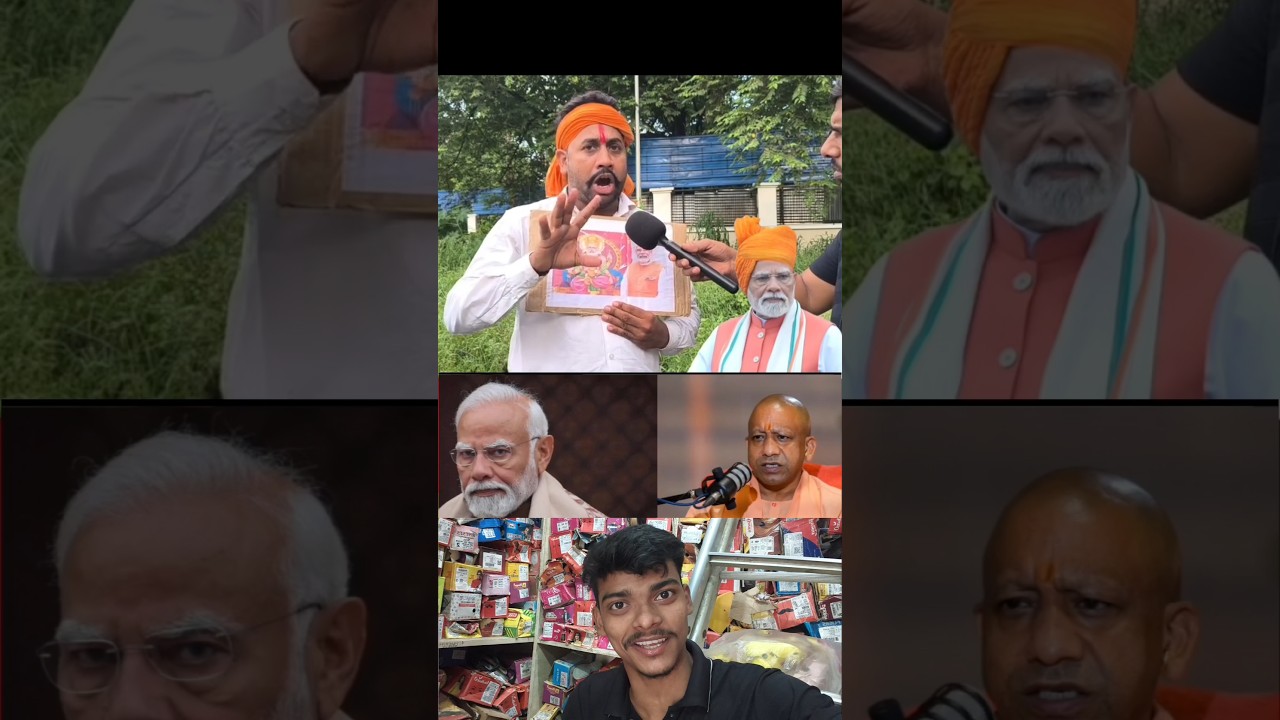 Modi ji Bhagwan Ban Gaye unka Mandir hoga😂 #shorts #modi #ytshorts