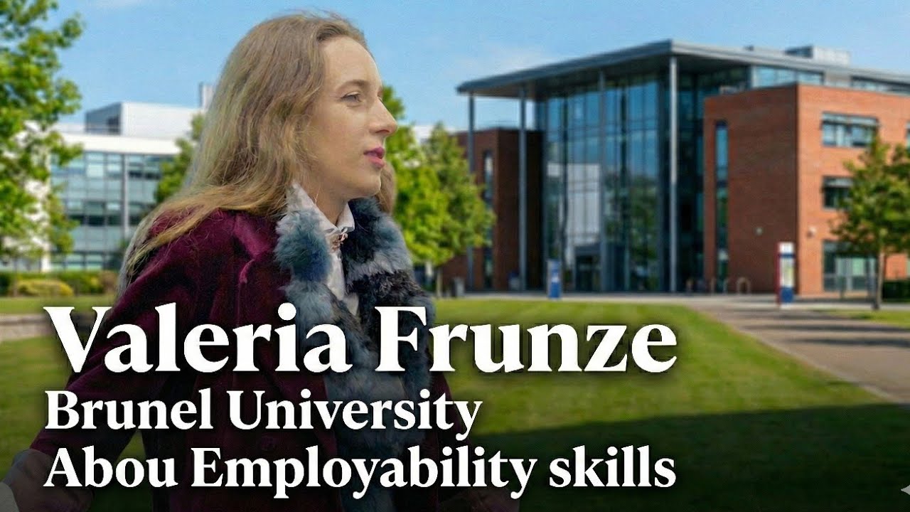 Valeria Frunze speech at Brunel University 