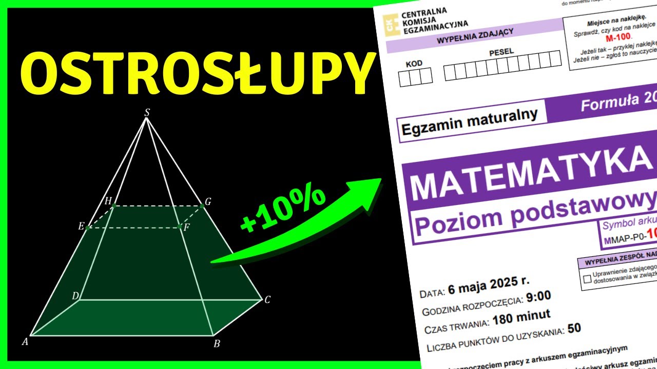 Wszystko o OSTROSŁUPACH na maturze