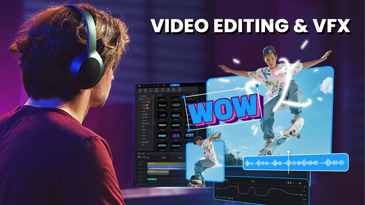Video Editing & CGI 🎬 #bluemoonanimation #leaningplatform